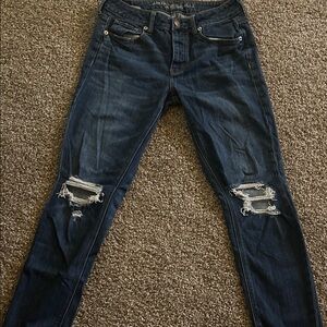 American Eagle Outfitters Dark Blue Denim Jeans